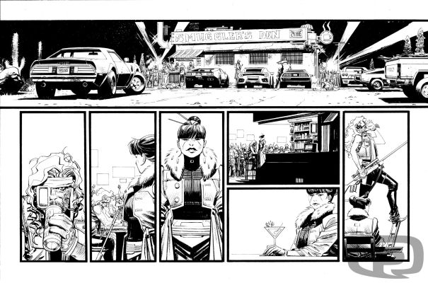 Sean Murphy | The Last Driver, Volume 2, Page 16 - Original Artwork by Sean Murphy | Pulp’s Art