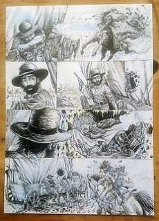 Blasco-Martinez, Benjamin - original plate  - Catamount vol. 1