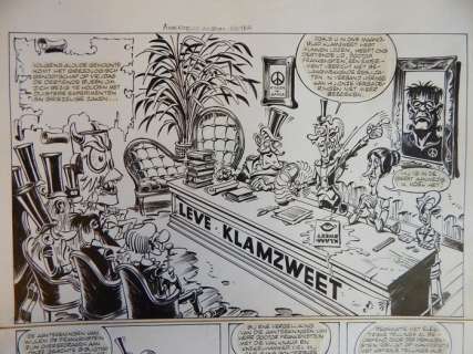 Brugman, Gideon | Originele pagina (p.1)  - Ambrosius  - De Gefleste Geesten + Luxe album & Ex-libris  - hc met linnen rug  - (1969/2017) | Catawiki