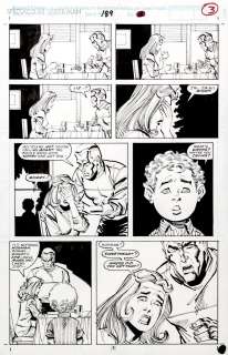 Sal Buscema - Spectacular Spider-Man #189 P 3 (Historic 30Th Anniversary Green Goblin Issue! Liz Allen, Little Normie, & Molten Man!) 1992