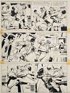 Tavola originale Giovanni Ticci – Tex pag. 41 | Venere Comic Art