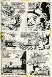 Mike Ploog  and Frank Chiaramonte - Original Art for Werewolf By Night #2, Page 3 (Marvel, 1972) Outstanding page - | Heritage