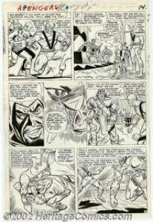 Don Heck - Original Art for The Avengers #10, page 10 (Marvel, 1964). Outstanding page of artwork from Don Heck, - | Heritage