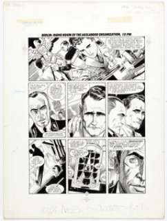 Michael Kaluta and Russ Heath Marvel Graphic Novel:The Shadow Page 37 Original Art (Marvel, 1988).   Mike - | Heritage