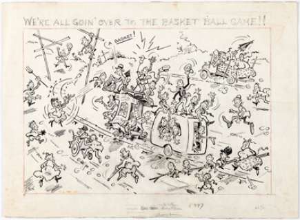 Fontaine Fox Toonerville Folks Daily Comic Strip Original Art (McNaught Syndicate, c. 1960s). Fans of Fox’s - | Heritage