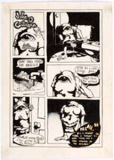 Rob Brown aardvark #2 "John Q Citizen" 3 Complete Stories Original Art Group of 12 Pages (Dave - | Heritage