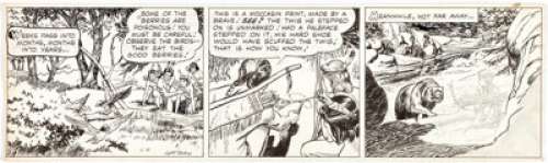 Curt Swan Yellow Hair Unpublished Comic Strip Original Art (c. 1954). You know him for his incredibly long run - | Heritage