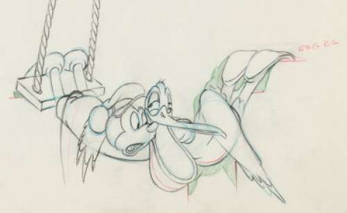 Tugboat Mickey Mickey Mouse Animation Drawing (Walt Disney, 1940).  While cleaning his tugboat, Captain Mickey - | Heritage