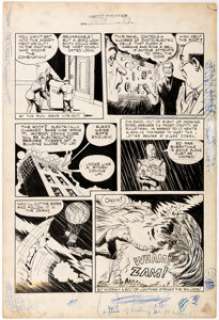 Bulletman Unpublished Page Original Art (Fawcett, unpublished). This story appears to have been intended for - | Heritage