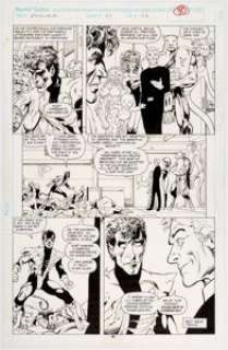 Alan Davis and Mark Farmer Excalibur #62 Story Page 22 Original Art (Marvel, 1993).... | Heritage