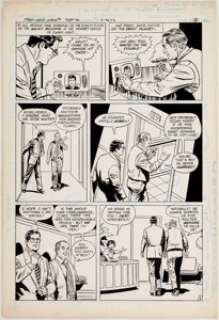 Curt Swan and Frank Chiaramonte Krypton Chronicles #1 Page 2 Original Art (DC, 1981). Clark Kent, Perry White, -