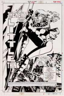 James Fry and Andrew Pepoy Birds of Prey #38 Splash Page 1 Original Art (DC, 2002)....