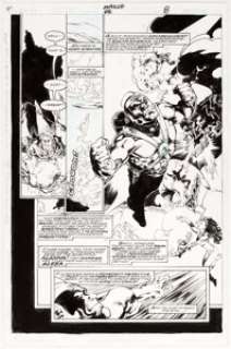 Eric Battle and Buzz Impulse #68 Page 8 Original Art (DC, 2001)....