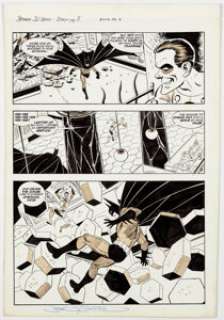 John Byrne Batman 3-D Story Page 5 Original Art (DC, 1990).... | Heritage