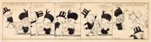 Jimmy Swinnerton Mr. Jack Daily Comic Strip Original Art (Hearst Syndicate, 1914).... | Heritage