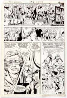Rick Hoberg and Dick Giordano Justice League of America Annual #1 Original Art Group of 3 (DC Comics, ... (Total: 3 Original Art) | Heritage