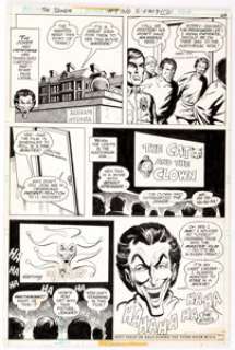 Irv Novick and Tex Blaisdell The Joker #9 Story Page 17 Original Art (DC, 1976).... | Heritage