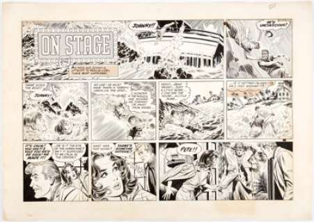 Leonard Starr Mary Perkins, On Stage Sunday Comic Strip Original Art dated 2-12-61 (Chicago Tribune, 1961).... | Heritage