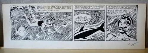 Davis, Phil | Original strip for Mandrake (1960) | Catawiki