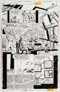  - Norm Breyfogle and Joe Rubinstein Anarky #1 Story Page 5 Original Art (DC, 1999)....