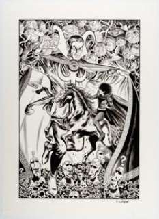  - Chris Weston - Dr. Strange vs. Nightmare Illustration Original Art (undated)....
