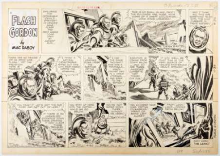 Mac Raboy Flash Gordon Sunday Comic Strip Original Art dated 4-30-61 (King Features Syndicate, 1961).... | Heritage