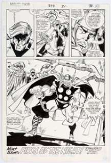 Sal Buscema Thor #373 Page 23 Original Art (Marvel, 1986).... | Heritage