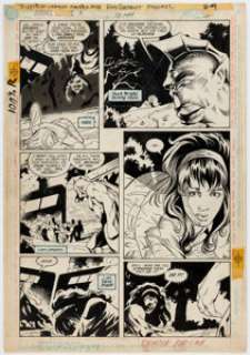 Adam Hughes and Joe Rubinstein Justice League America #38 Story Page 21 Original Art (DC, 1990).... | Heritage
