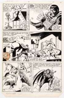 Marie Severin and Jim Mooney The Spectacular Spider-Man #51 Story Page 18 Original Art (Marvel Comics, 1981).... | Heritage