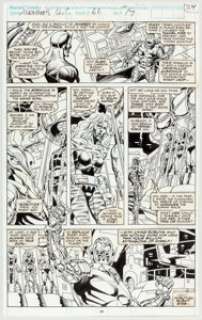 Paul Ryan and Danny Bulanadi Avengers West Coast #66 Page 24 Original Art Framed Display Piece (Marvel Comics, 199... | Heritage