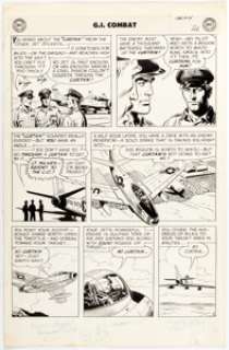 Russ Heath G.I. Combat Story Page 2 Original Art (DC Comics, 1958).... | Heritage