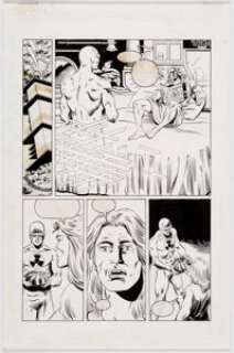  - Rik Levins, Kathryn Bolinger, and Randy Elliot X-O Manowar #30 and 39 Panel Pages Original Art Group of 2 (Valiant... (Total: 2 Original Art)