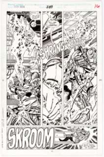  - Tom Morgan and Brad Vancata Iron Man #289 Story Page 12 Original Art (Marvel Comics, 1993)...