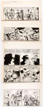 Martin Nodell, Carmine Infantino, and others - Assorted DC Partial Story Page Original Art Group of 10 (DC, c. 1940s).... (Total: 10 Original Art) | Heritage