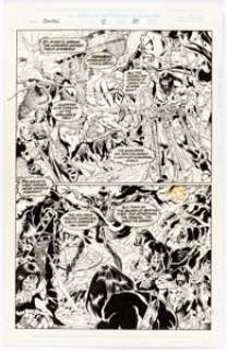 Claudio Castellini and Ralph Cabrera Conan the Barbarian #2 Story Page 10 Original Art (Marvel, 1997)....