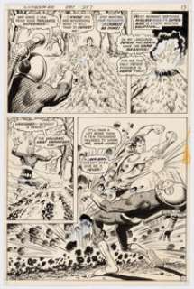Curt Swan and Murphy Anderson Superman #257 Story Page 11 Original Art (DC, 1972). Superman battles War-Horn on - | Heritage