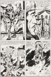 Jack Kirby and Vince Colletta Superman’s Pal Jimmy Olsen #148 Story Page 13 Original Art (DC, 1972) After using - | Heritage