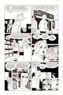 Jaime Hernandez Love and Rockets V2#2 Story Page 3 Maggie Original Art (Fantagraphics, 2001). A chance encounter - | Heritage