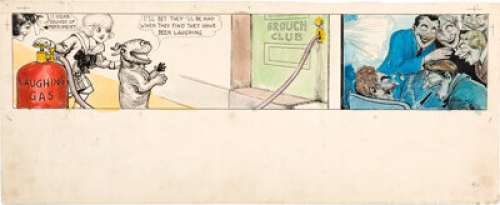 Richard F. Outcault Buster Brown Partial Sunday Comic Strip Original Art (c. 1910s). This top tier of panels sets - | Heritage