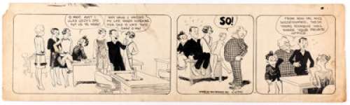 Roy Crane Wash Tubbs Daily Comic Strip Original Art (NEA Service, 1927).  Roy Crane was West Texas’ greatest gift - | Heritage