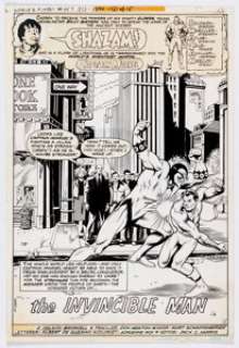 Don Newton And Kurt Schaffenberger | World’s Finest #257 Story Page 1 Shazam! Original Art (DC, 1979). | Heritage