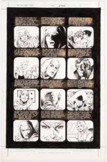 Eduardo Barreto - The New Teen Titans #26 Story Page 2 Original Art (DC, 1988).