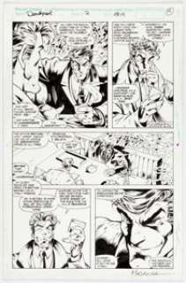 Joe Madureira And Mark Farmer | Deadpool: The Circle Chase #2 Story Page 19 Original Art (Marvel, 1993). | Heritage