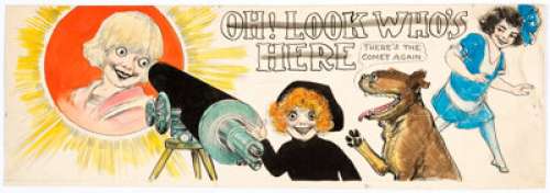 Richard F. Outcault | Buster Brown Partial Sunday Comic Strip Original Art (c. 1911-1918). | Heritage