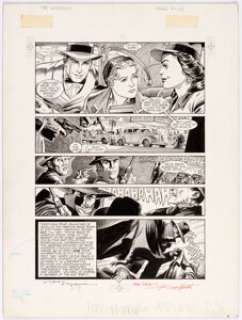 Michael Kaluta And Russ Heath | Marvel Graphic Novel: The Shadow Story Page 5 Original Art (Marvel, 1988). | Heritage