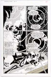 Sergio Cariello and Ariane Lenshoek - Daredevil #328 Story Page 10 Original Art (Marvel, 1994).