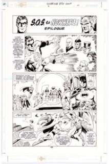 Eduardo Barreto | Silver Age 80-Page Giant Complete Epilogue Story Pages 49-52 Original Art Group of 4 (DC, 2000). | Heritage