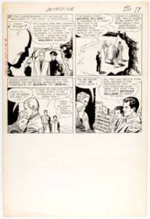 Carmine Infantino And Joe Giella | Detective Comics #327 Story Page 15 First "New Look" Original Art (DC, 1964). | Heritage