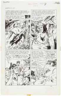 Sam Glanzman | Kona #14 Near-Complete Issue Original Art Group of 25 (Dell, 1965). | Heritage