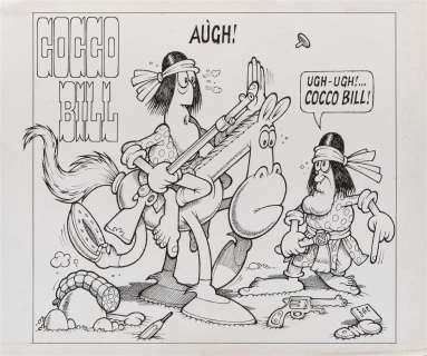BENITO JACOVITTI, Cocco Bill - Native | Art-Rite